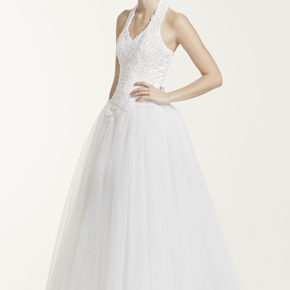 Tulle Ball Gown Wedding Dress